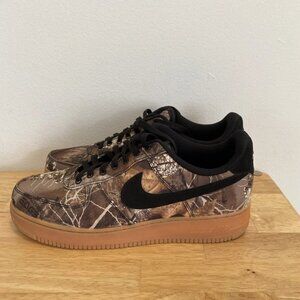 Nike Air Force 1 Size 10 Low Realtree Camo